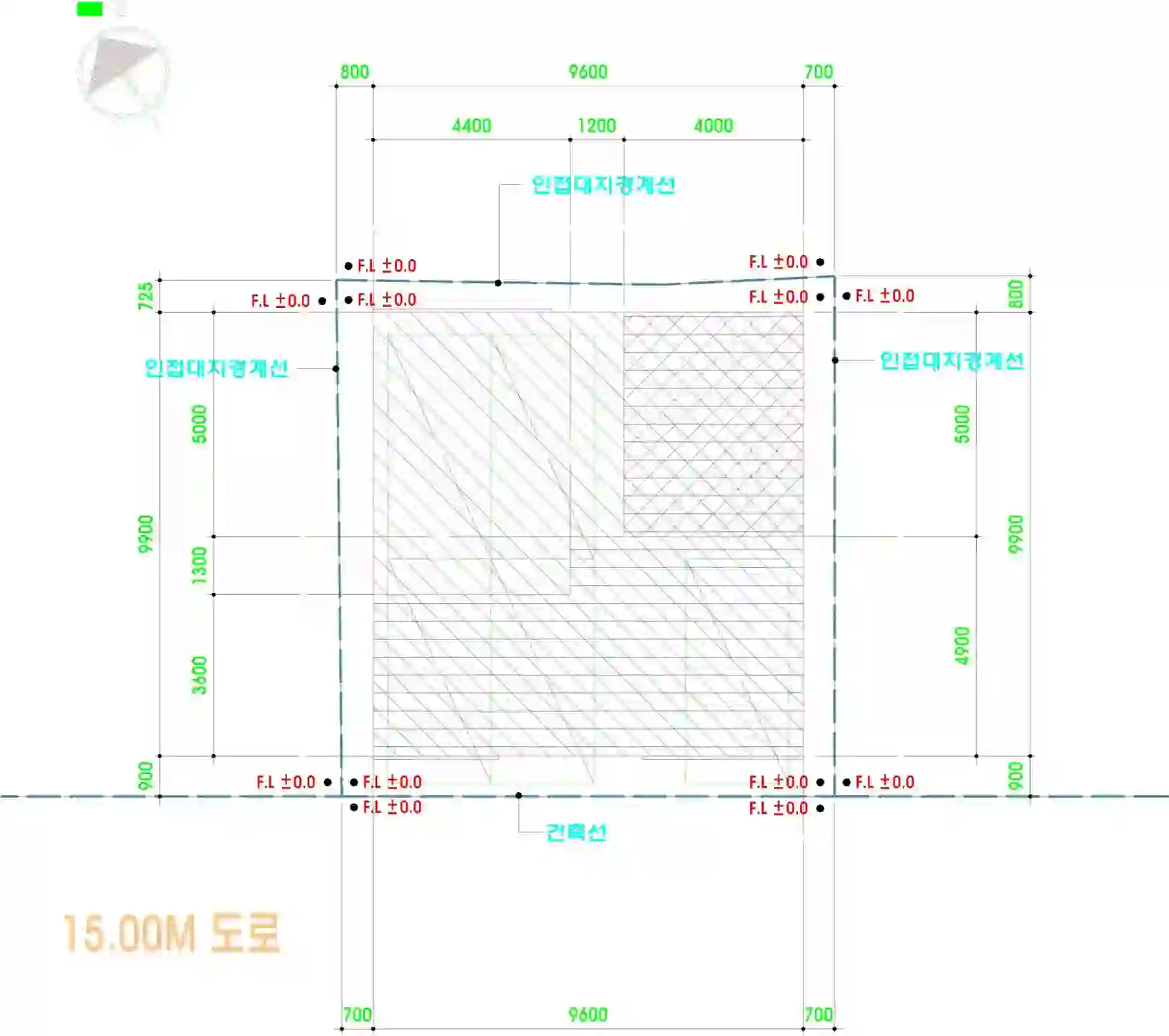 다사랑빌라 A동 배치도 이미지
